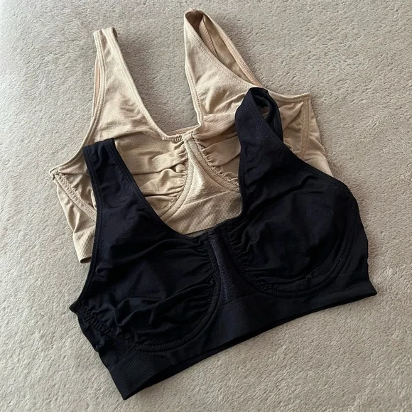 Two seamless bralettes - Picture 1 of 3